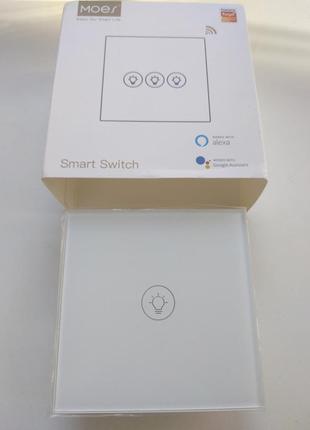 Розумний перемикач, регулятор світла moes, протокол zigbee