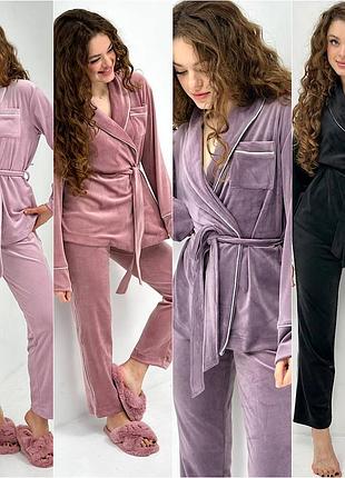 От s до 5xl рубашка на запах + штанишки