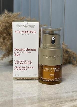 Оригінал сироватка подвійної дії для зони навколо очей clarins double serum eye