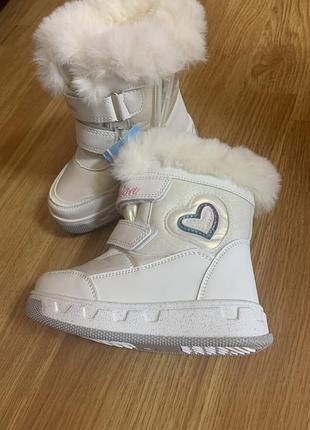 Ботинки для девочки зимние