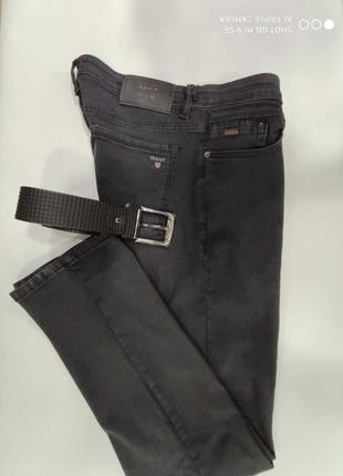 Gant cтильные брендовые мужские джинсы + пояс