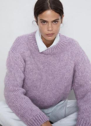 Шерстяной свитер от zara