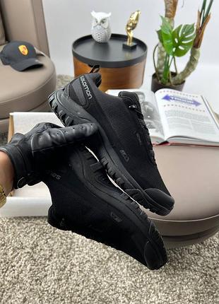 Мужские кроссовки salomon shelter gore-tex black