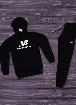 ❄️ теплый, мужской, спортивный костюм на флисе new balance