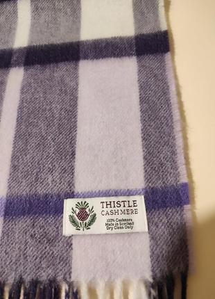 Thistle cashmere кашемировый шарф