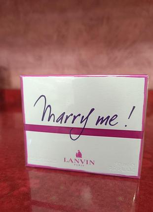 Marry me lanvin , 50 мл