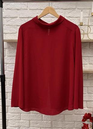 Блузка блуза длинный рукав р 54 (3xl) бренд "atmosphere"