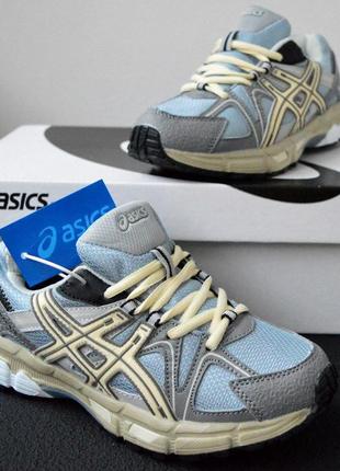 Женские кроссовки asics gel kahana 8 gray blue