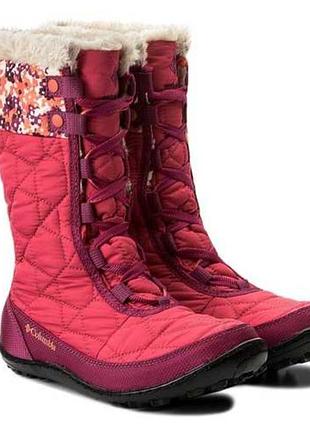 Оригинальные сапоги columbia youth minx mid || omni-heat waterproof 35 размер