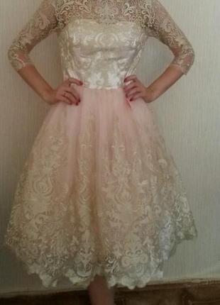 Бутылочное платье, платье.chi-chi london оригинал.