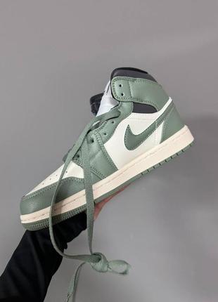 Кросівки air jordan 1 retro mid « jade smoke »