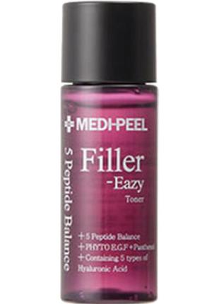 Medi peel filler-eazy toner тонер для обличчя з пептидами та egf
