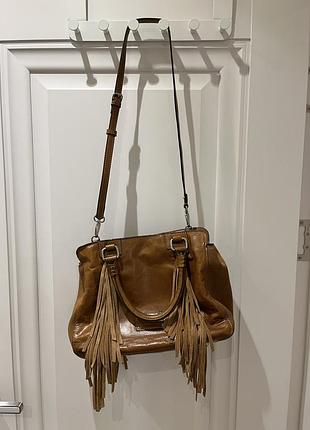 Кожаная сумка clarks3 фото