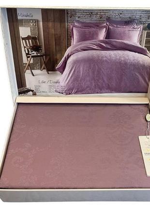 Постельное белье maison d'or mirabella lilac жаккард евро