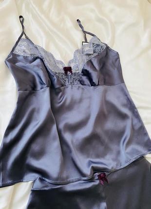 Комплект з натурального шовку intimissimi  la perla  myla