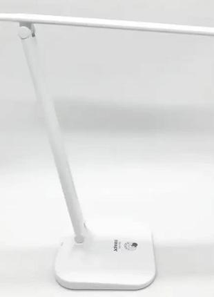 Настольная аккумуляторная led лампа с usb-зарядкой taigexin tgx-782