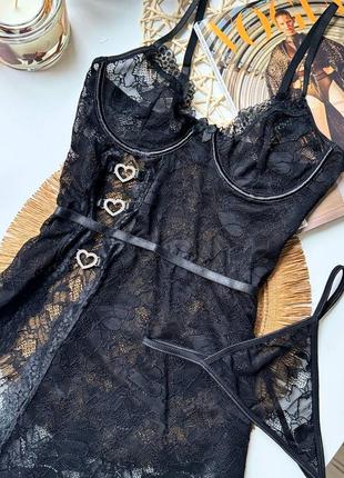 Соблазнительный пеньюар🖤