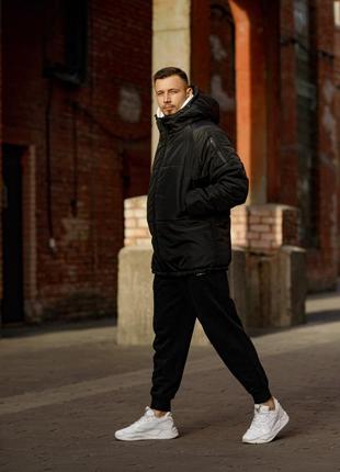 Утеплена куртка тз-4 leaf black