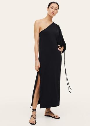 H&m платье на одно плечо p. xl