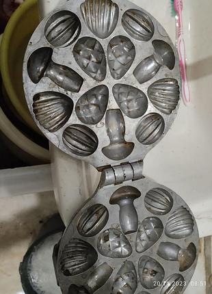 Формочки для печенья орешки шишки