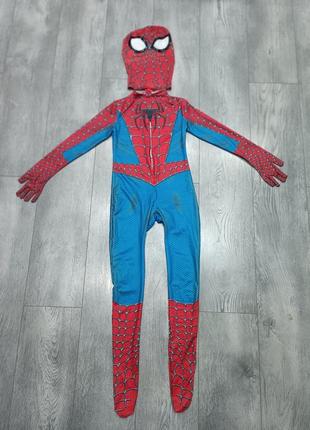 Костюм спайдермена spiderman человек паук человек человек человек человек человек челнок паук + маска в идеальном состоянии