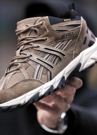 Asics gel-sonoma 15-50 gtx high brown fur (хутро)