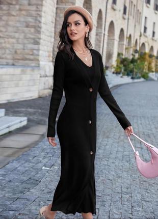 🥰 плотный кардиган с пуговицами shein xl