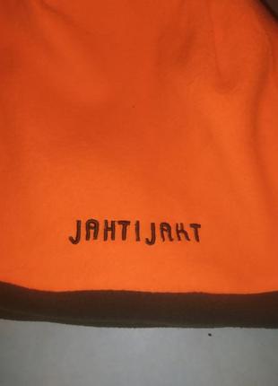 Шапка охота jahti jakt (финляндия) двухстороняя, флисовая.