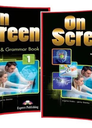 On screen 1 work & student’s book