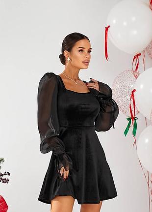 Роскошное бархатное платье мод 232