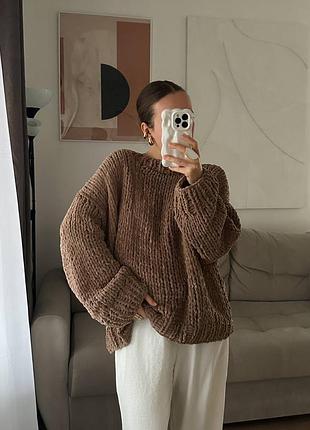 Базовый свитер оверсайз 7