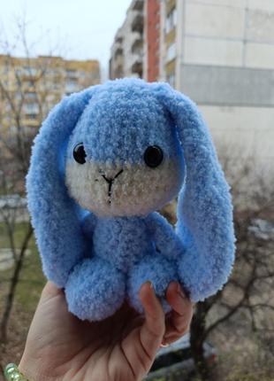 Зайка 20 см с ушками