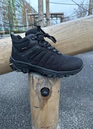 Зимние кроссовки merrel moc