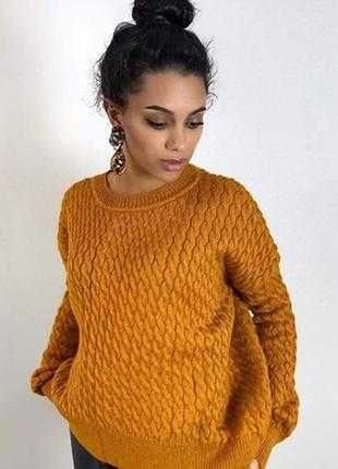 Джемпер с добавлением шерсти