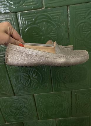 Мокасины 38 37,5 tods кожа оригинал