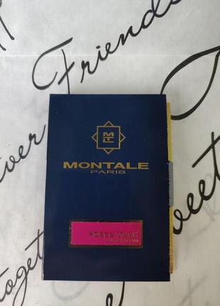 Montale roses musk пробник парфюма