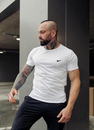 Мужская футболка nike, найк, коттон, легкая, натуральная