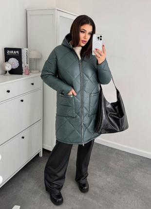 Женский пуховик зимняя куртка курточка пальто зима