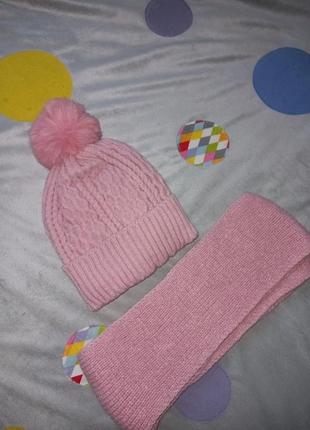 Комплект шапка - шарф 👒🧣