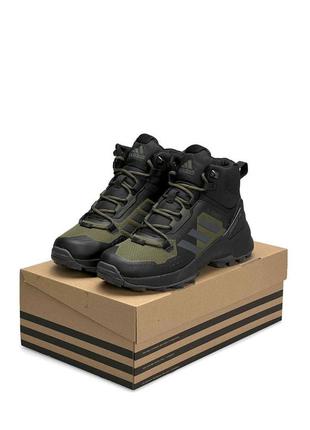 Мужские кроссовки adidas terrex swift r army green