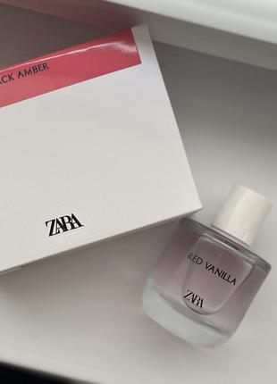 Туалетна вода zara red vanilla 90 ml нові запаковані