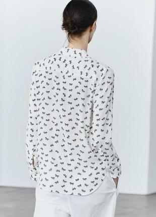 Блуза сорочка зара zara