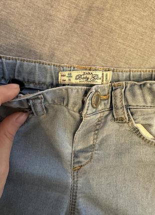 Джинсы zara 74 размер 3