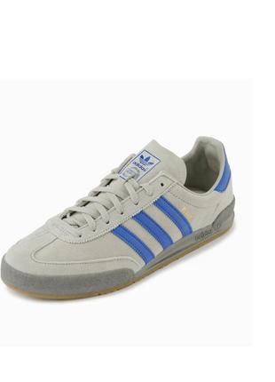 Кросівки adidas originals mens jeans mk2 trainers gray / blue, привезені з англії