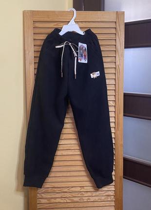 Теплі штани утеплені  вельвети на хутрі 8-9 років