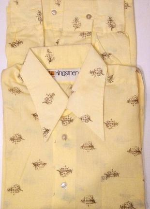 Винтажная рубашка kingsman