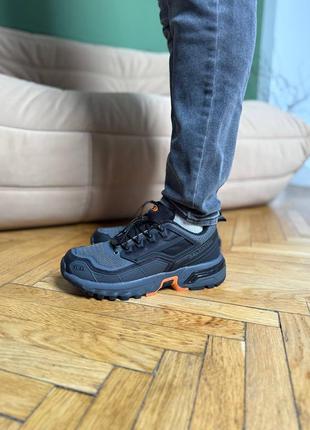 Кроссовки salomon Full acs black grey orange gore-tex