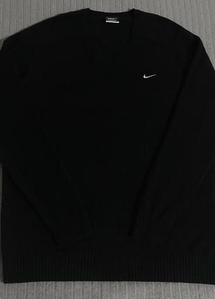 Мужской свитер кофта nike golf из овечьей шерсти оригинал