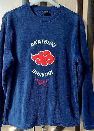 Теплая мужская пижамная кофточка (мехушка)