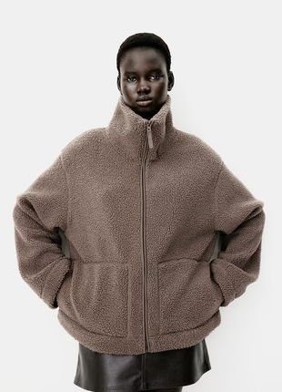 М'яка куртка-толстовка на блискавці спереду h&m